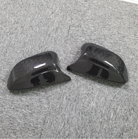 Coques de rétroviseurs latéraux en fibre de carbone sèche nid d'abeille pour Infiniti Q50 Q60, accessoires de modification extérieure de voiture
