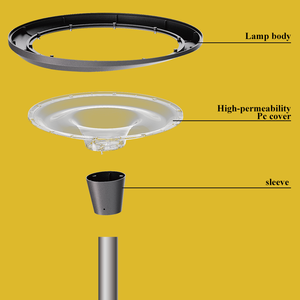 Lampe frontale solaire à LED multifonctionnelle avec trois ampoules Chargement automatique à l'extérieur pour les pannes de courant Lampe de jardin IP67 - Product Image 5
