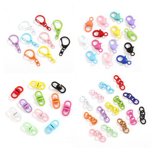 Colorful Metal Lobster Clasp Keychain Pendant Jewelry Buckle For DIY Handmade Jewelry Accessory - Product Image 4