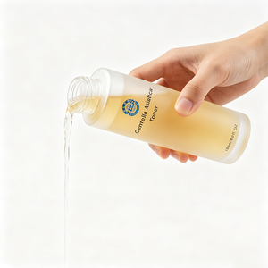 Centella Asiatica Luxury Vegan PHA Mild Exfoliating Watery Repairing <b>Face</b> Toner in Bottle for Normal Skin Daily Use - Product Image 6