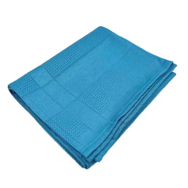 Super March New Design Microfiber Cleaning Cloths 40*60CM Tea Towel 42*68cm Microfibre Waffle Kitchen Towel