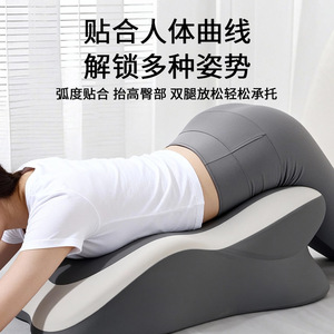 Almohada de espuma viscoelástica Erota para respaldo, gris, oblonga, soporte moderado, para dormitorio, salón de belleza, uso adulto - Product Image 6