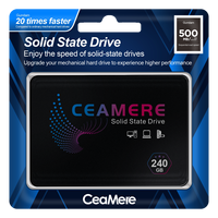 Disque SSD interne SATA3 haute vitesse Ceamere de bonne qualité, capacités 120 Go, 240 Go, 256 Go, 480 Go, 512 Go, 960 Go, 1 To, 2 To