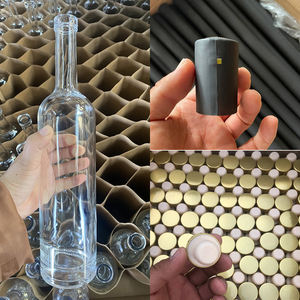 <b>500ml</b> 700ml 750ml Claire Wholesale Factory Rum Whisky Gin Liquor <b>Glass</b> <b>Bottles</b> - Product Image 3