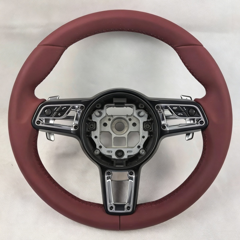 Leather Steering Wheel with Rivet (Porsche Fitment), photo 5
