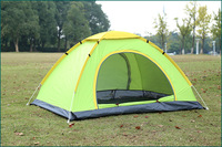 Tente de camping gonflable 1-2 personnes pour glamping, imperméable en Oxford, idéale pour la randonnée en famille en extérieur, structure à une chambre - Offre Spéciale