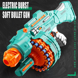 Pistola <span class=keywords><strong>de</strong></span> Juguete Automática Motorizada Eléctrica <span class=keywords><strong>de</strong></span> 7.4V con Potente Explosión <span class=keywords><strong>de</strong></span> <span class=keywords><strong>Dardos</strong></span> <span class=keywords><strong>de</strong></span> Espuma Suave, 20 Balas - Product Image 2