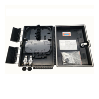 Caja de Distribución de Fibra Óptica FTTH de 16 Núcleos, Precio de Caja de Empalme de Fibra Óptica para Exteriores, Caja Terminal de Distribución de 16 Fibras