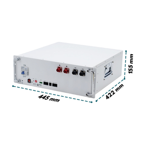 Batterie au lithium-ion 200Kwh 100Ah 48V 200Ah montée sur rack batterie au lithium Lifepo4 empilable haute tension 200Ah pour système solaire - Product Image 4