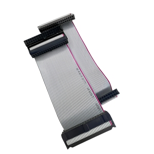 Câble plat IDC SHANWEI 34 broches (2*17P) à pas de 1,5 mm, faisceau de câbles gris pour équipement mécanique et écran LED, direct usine - Product Image 1