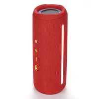 Haut-parleur Bluetooth étanche haute puissance avec subwoofer pour l'extérieur, éclairage RGB, corde de suspension, TF+AUX