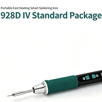 YIHUA-928D-IV PRO Solder Listrik 100W Pengisian Cepat Tipe-C Rentang Suhu 90-450C