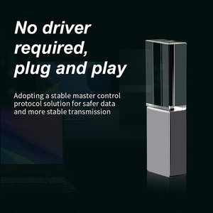 Clé USB de mariage cadeau Crystal Clear 3.0 clé USB clé USB 8 Go 16 Go clés USB 32 Go 64 Go clé USB - Product Image 4
