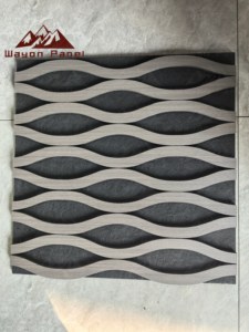 Panneaux acoustiques pré-collés Wayon, auto-adhésifs, insonorisants, décoratifs en feutre pour hall d'hôtel, faciles à poser - Product Image 3