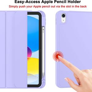 Nuevas Fundas Protectoras para Tablet con Soporte Tríptico, de Cuero PU y TPU, Resistentes a Impactos, para iPad A16 11ª Generación 2025 y iPad 10ª Generación - Product Image 6