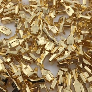 Baxin DJ621-B6.3A/B/C 真鍮色圧着式ケーブルコネクタ端子 - Product Image 2