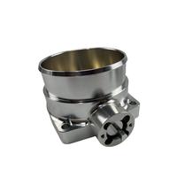 Pièces de performance automobile usinées CNC en acier inoxydable et alliage d'aluminium pour corps de papillon Hypertune 90 mm