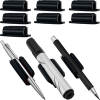 Portaplumas Adhesivo de Silicona 2026, Accesorios de Oficina, Suministros para Maestros, Porta Marcadores, Personalizable con Logotipo Promocional