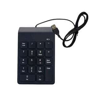 Mini teclado numérico con cable de primera calidad, interfaz óptica USB, práctico accesorio de plástico para ordenador portátil, nuevo producto transfronterizo - Product Image 1