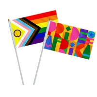 Drapeau de la fierté LGBTQ 3 x 5 pieds en polyester imprimé numériquement, bannière suspendue imperméable, décoration, drapeau de la fierté gay