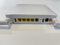 ONU Original Fibre Modem Huawe Wifi Routeur EG8145V5 4GE + 2USB + 1POTS + 2.4G/5.8G AC WIFI GEPON GPON ONU ONT pour FTTH HS8546V5