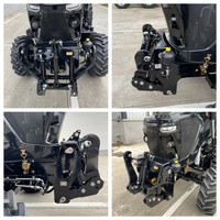 Tracteur agricole 75 CV 4x4 avec cabine confortable et climatisation pour le transport et la culture en verger DONOL