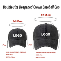 Gorra de Béisbol Retro de Seis Paneles, Sin Estructura, de Mezclilla Lavada, con Logotipo Bordado Personalizado, Apta para Hombres y Mujeres