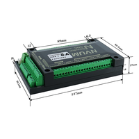 Tarjeta de Control de Movimiento USB NVUM Mach3 de 3, 4, 5 y 6 Ejes, Placa de Interfaz para Router CNC, Kit de Sistema de Control para Máquina de Grabado DIY