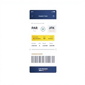 Application de réservation de vols pour chercher, comparer et réserver des billets d'avion avec des paiements faciles, une réservation sécurisée et des mises à jour en temps réel. - Product Image 1