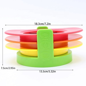 Herramientas de cocina fáciles de pelar, 4 en 1, mango de manzana, pera, cortador, separador, removedor de picaduras - Product Image 2
