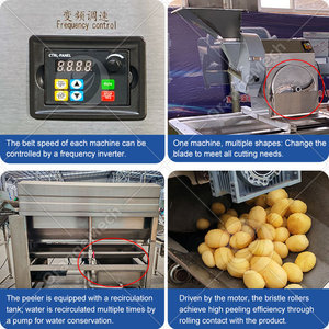 Máquina para Hacer Papas <span class=keywords><strong>Fritas</strong></span> ORME Industry Lay, Mini Línea de Producción de Papas <span class=keywords><strong>Fritas</strong></span> Totalmente Automática, Precio - Product Image 4