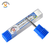 Warrior's Bit Fabricant de fraises CNC en carbure monobloc de haute précision à une cannelure pour OEM en aluminium