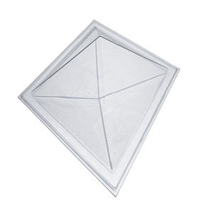 Chất lượng cao Nhựa <span class=keywords><strong>PC</strong></span> nổi tấm polycarbonate tấm năng lượng mặt trời thermoformed vuông Cơ Sở Kim tự tháp Skylight - Product Image 2