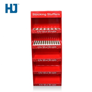 <span class=keywords><strong>Punto</strong></span> de Venta de Navidad venta al por menor de exhibición de cartón de piso con 5 niveles para Media embutidoras en <span class=keywords><strong>el</strong></span> <span class=keywords><strong>supermercado</strong></span> - Product Image 1