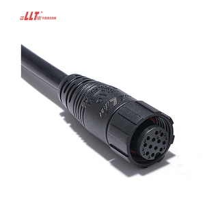 M16 nối cắm 12pin <span class=keywords><strong>5A</strong></span> 60V cáp điện kết nối dẫn điện IP67 cáp chống thấm nước kết nối - Product Image 3