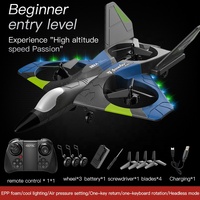 Avión RC 4DRC V27 de Espuma EPP Grande con Cámara WiFi, Despegue y Aterrizaje Vertical, Vuelo Estacionario en Altitud, Volteretas 3D, Juguete de Control Remoto Tipo Jet de Combate
