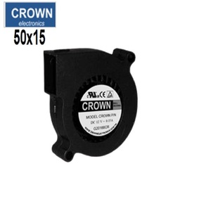 Crown BGE05015_12M <b>Ball</b> Bearing DC Cooling Fan Electric OEM Plastic for <b>Medical</b> Use - Product Image 4