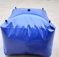 Réservoir de stockage d'eau flexible en PVC gonflable portable de 20 à 2 000 000 litres, Flexitank, sac de stockage de liquide, conteneur, 1 an UV