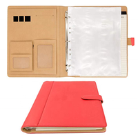En similicuir personnalisé padfolio organisateur portefeuille avec de format lettre écriture bloc-notes