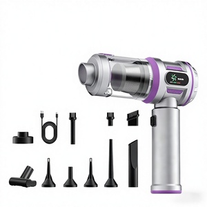 Máy hút bụi cầm tay không dây di động, sạc USB, ba chế độ, X6Pro, màn hình thông minh, tích hợp chức năng thổi và hút - Product Image 1