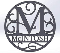 Top Vente Moderne Vertical Rond Fer Paon Logo Personnalisé Fer Mur Art pour Anniversaire Salon Décoration