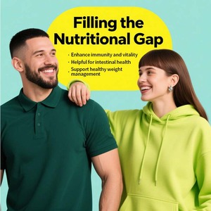 OEM fibra e prebiotico verde fruttolo zucchero gommoso salute dell'apparato digerente frutta e verdura caramelle morbide integratore di vitamine e <span class=keywords><strong>minerali</strong></span> - Product Image 2