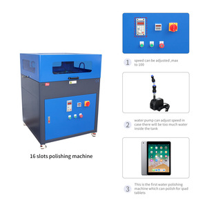 Machine de polissage de verre Jiutu à 16 têtes pour l'élimination des rayures sur téléphones d'occasion, équipement d'automatisation de réparation et de rénovation pour verre de téléphone - Product Image 1