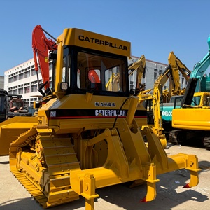 รถดันดินตีนตะขาบ Caterpillar D6M สีเหลือง รถบูลโดเซอร์สำหรับงานก่อสร้าง เครื่องยนต์ Cummins กำลัง 315 กิโลวัตต์ ความจุดันดิน 8.6 เมตร สำหรับไซต์ก่อสร้าง - Product Image 6