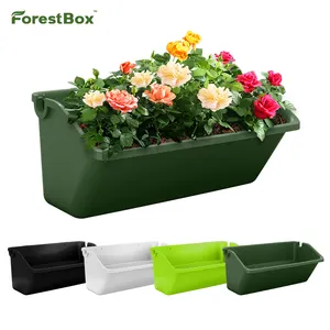 Moderne Kunststoff-Blumentöpfe für die Innendekoration kunden spezifische Pflanz gefäße für den Anbau von Blumen und Gemüse