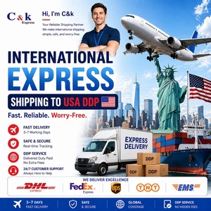 Expédition aérienne DDP Chine vers les États-Unis, livraison express rapide porte-à-porte pour <span class=keywords><strong>Amazon</strong></span> FBA avec service taxes et droits payés inclus - Product Image 1