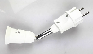 E12 ổ cắm cơ sở Adapter e12-e14 90 độ có thể điều chỉnh tường ổ cắm điện 2 pin cắm 240V chuyển đổi cắm E27 giữ đèn - Product Image 3