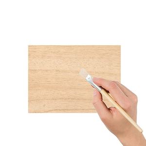 Paneles rectangulares de madera sin terminar, 5x7 pulgadas, lienzo de madera en blanco, paneles de pintura con <span class=keywords><strong>cuna</strong></span> <span class=keywords><strong>para</strong></span> dibujo - Product Image 3