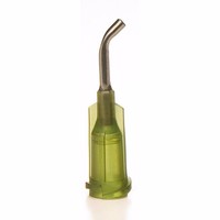 Aiguilles de distribution à pointe arrondie en acier inoxydable ZESHI, courbées à 45 degrés, de 0,5 pouce, 14G-27G, pour la vente en gros