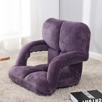 Fauteuil inclinable pliable individuel avec dossier tatami, petit fauteuil de détente pour salon, livraison directe, fauteuil de détente monobloc